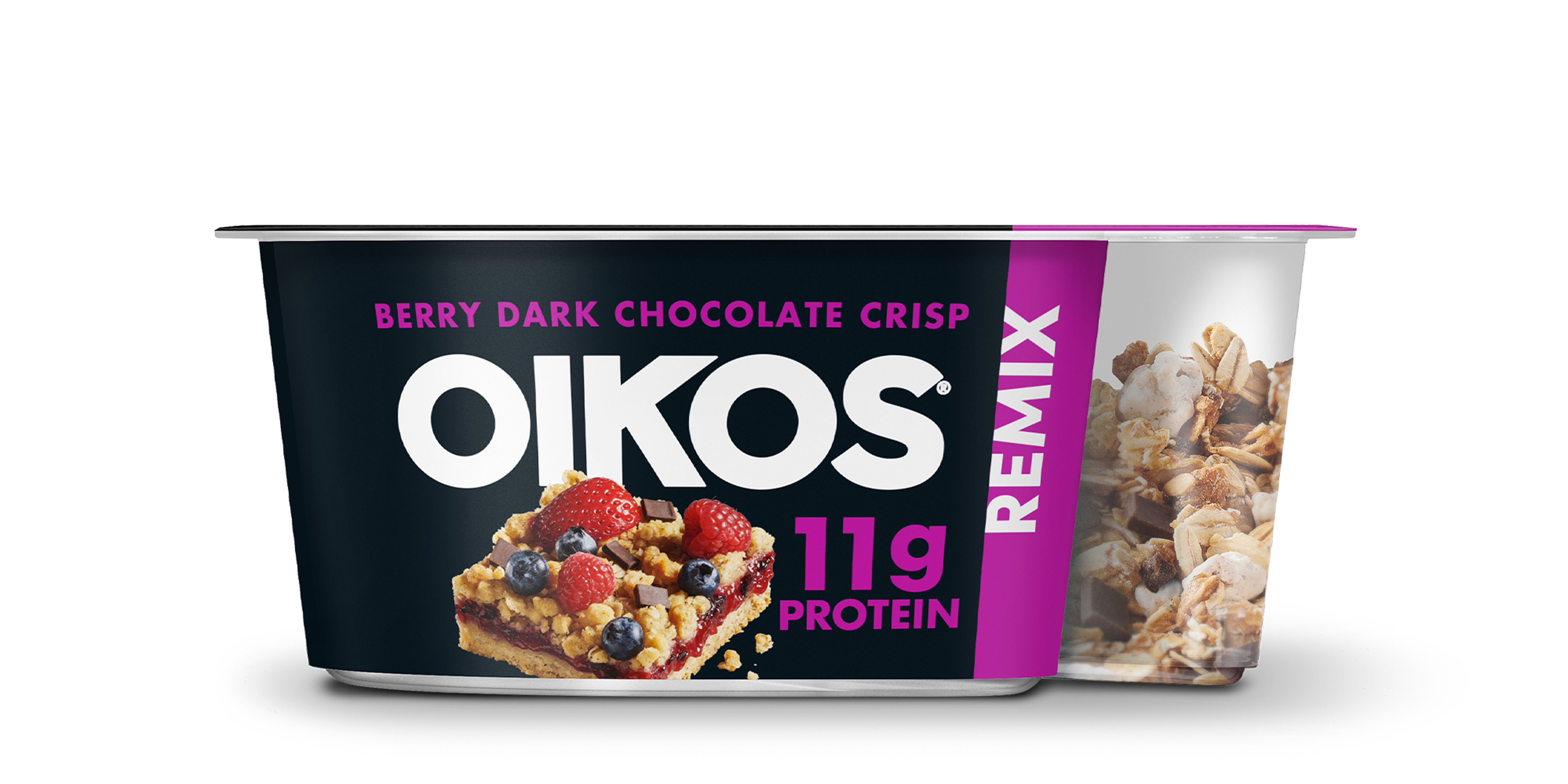 Oikos Remix - Berry Dark Chocolate Crisp Greek Yogurt