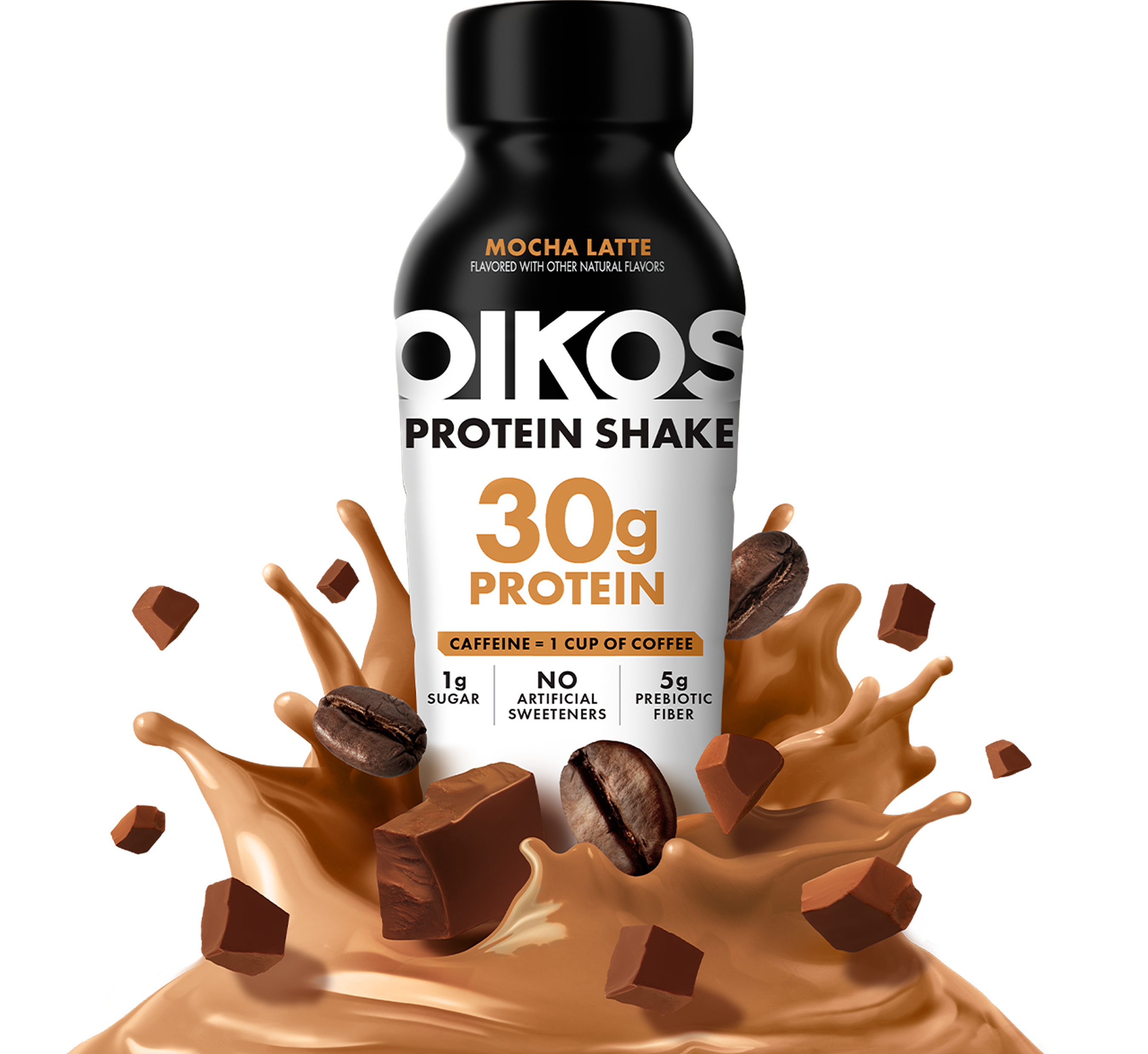 Mocha Latte Oikos High Protein Shake with 30g Protein